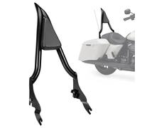 Sissy Bar de motocicleta de 26 pulgadas para Harley, respaldo integrado para Harley Davidson Touring CVO Street Glide Road Glide Electra Glide Road King FLHR FLHX FLHT FLTR 2009-2024, barra trasera