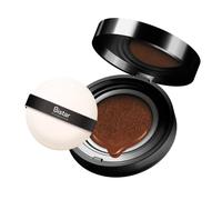 Sistar Skin Perfecting BB Cushion Full Coverage Long Lasting Natural Glow Foundation On The Go Case With Mirror (Mocha)