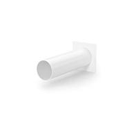 Sistema 100 Boca de Conexión de Pared 1 , Elemento de Conexión, Blanco