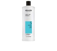 Nioxin System 3 - Shampoo - Dyed And Damaged Hair With Mild Weakening 1000 ml