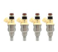 sistema 4 Uds INP-081 F2G8-13-250 Inyector Combustible Coche Para Mazda B2200 2.2L 1990 1991 1992 1993 INP081 F2G813250