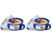 Sistema 850ml Breakfast Bowl Colour (4) (Paquete de 2)