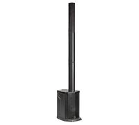 PROEL SESSION1FREE - Sistema de audio PA de columna, alimentado por batería, potencia máxima de 400 W, con módulo MP3, USB, SD y Bluetooth estéreo, negro