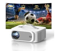[Sistema AI Movin 2.0/1200 ANSI/Enfoque automático] Proyector 4K con WiFi 6 y Bluetooth, proyector portátil Inteligente Lisowod 1080P con HDR10+ 2025 actualizado