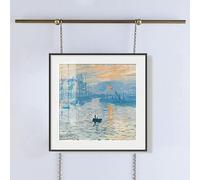 Sistema ajustable para colgar cuadros para obras de arte pesadas, solución segura de decoración de pared para galerías y museos