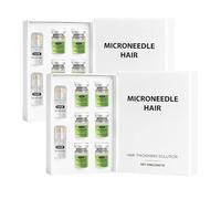Sistema Alphainfuse Cabello, aceite avanzado de crecimiento del cabello con ginseng, raíz de jengibre y aceite de menta, fortalece las raíces, suave sin dolor, Pelos más saludables (2set)