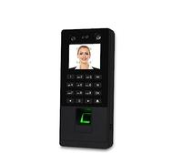 Sistema biométrico de Teclado de Control de Acceso Facial RFID Huella Digital Tiempo Asistencia Máquina Soporte Contraseña Facial Red TCP/IP USB(Color:X112-S)