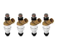 sistema Boquilla Inyector Combustible Coche 4 Uds. 1955002180 Para Kia Para Sephia 1995-1996, 1.8L L4, Piezas Repuesto