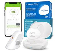 Sistema CGM de Seguimiento de Glucosa: transmisor con 1 sensor, uso hasta 14 días, alertas inteligentes, puerto cómodo, uso compartido de datos