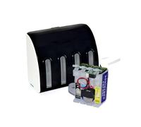 Sistema Ciss Europeo T3471 34XL con Chip ARC, Compatible con Impresora Epson Pro WF-3725DWF WF-3720DWF WF-3725 WF-3720(D-Shaped Bottle)