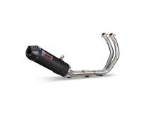MIVV Tubo de escape completo OVAL con tapa de carbono para Yamaha Tracer 9 2021-2023