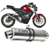 Sistema completo Storm by Mivv Gp Acero para Honda Cb 125 R 2021 > 2023