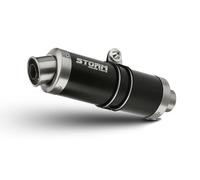 Sistema completo Storm by Mivv Gp Nero Acero para Yamaha Yzf R125 2008 > 2013