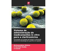 Sistema de administração de medicamentos in vitro para a claritromicina