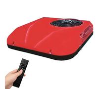 Sistema de Aire Acondicionado Móvil - Aire Acondicionado DC 12V/24V, Unidad de Techo para Camión, Barco, Autocaravana, Remolque de Viaje y Automóvil red 24V