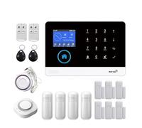 Sistema de Alarma, Alarma Inteligente 3G GSM GPRS De Seguridad Antirrobo For El Hogar Inalámbrico 433MHz Kit Aplicación Remota Control