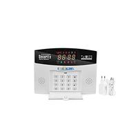 Sistema de Alarma antirrobo a la casa de Tuya WiFi Inteligente gsm Alarma de Seguridad 8 Idiomas Detector de Movimiento Abierto App Sirena incorporada del Timbre(Option N)