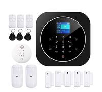Sistema de alarma de seguridad inteligente para el hogar, conectividad inalámbrica GSM WiFi con control de aplicación para mayor seguridad y protección