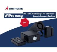 Sistema de alarma inalámbrico Thitronik WiPro Easy 105237 para caravana,...