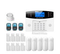 Sistema de Alarma para Casa, TUYA Smart Home GSM alarmas de seguridad for el hogar alarma de hogar inalámbrica for garaje alarmas de seguridad de casa residencial, para el hogar, apartamento(M)