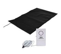 Sistema de alarma para el hogar con tapete de presión Ideal Security: alarma con cable y timbre, anti-vagabundeo, tapete de bienvenida y tapete para mascotas.