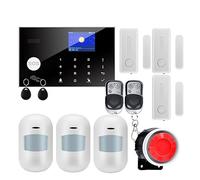 Sistema de Alarma para el hogar, De Seguridad Inteligente De La Alarma De con El Control del App De Tuya del Sensor De Movimiento Compatible(W7B4)