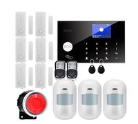 Sistema de Alarma para el hogar, De Seguridad Inteligente De La Alarma De con El Control del App De Tuya del Sensor De Movimiento Compatible(W7B5)