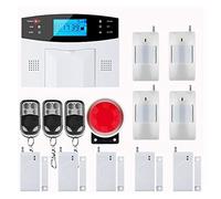 Sistema de Alarma para el hogar, Teclado LCD RU/SP/EG Voz inalámbrica SMS hogar gsm de Alarma casa Inteligente Auto antirrobo Puerta Seguridad Sistemas de Alarma(G2BF)