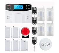 Sistema de Alarma para el hogar, Teclado LCD RU/SP/EG Voz inalámbrica SMS hogar gsm de Alarma casa Inteligente Auto antirrobo Puerta Seguridad Sistemas de Alarma(G2BE)