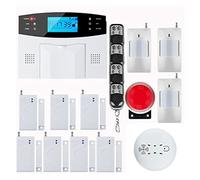 Sistema de Alarma, Teclado LCD RU/SP/EG Voz inalámbrica SMS hogar gsm de Alarma casa Inteligente Auto antirrobo Puerta Seguridad Sistemas(G2BA)