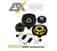 ESX VISION Sistema De Altavoces Hifi De 3 Vías Kompo-System VXB-8.3C