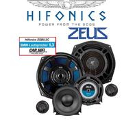 Sistema de altavoces de 3 vías Hifonics ZSB-8.3C compatible con BMW X6 E71 SUV