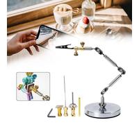 Sistema de aparejo de animación Stop Motion con rieles verticales y horizontales, soporte de movimiento de figuras con 5 conectores, kit de armadura de stop motion para animadores, fotografía, arcilla