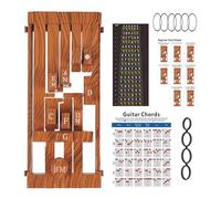 Sistema de aprendizaje de código de guitarra, juego de entrenador de código de guitarra, juego de herramientas para tocar la guitarra y cantar, adecuado para cambiar fácilmente el código