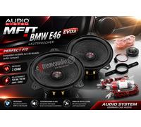 Sistema de audio Altavoces MFIT BMW E46 EVO3 compatibles con modelos BMW...