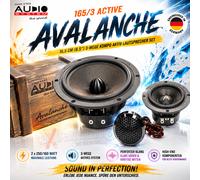 Sistema de audio AVALANCHE 165/3 ACTIVE Set Altavoces activos de 3 vías de 16...
