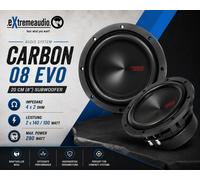 Sistema de audio CARBON 08 EVO Subwoofer 20 cm (8") Woofer Bass 280 vatios de...