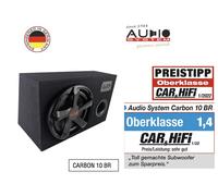 Sistema de Audio Carbono 10BR Caja Bassreflex Subwoofer Con 10 , 350 Vatios