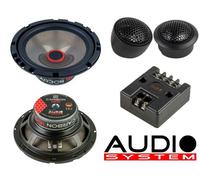 AUDIO SYSTEM CARBON 165 W 16,5cm Kickbass Coche Altavoz woofer 165mm