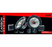 Audio Sistema Carbono 165W 16,5cm Kickbass Coche Altavoz Baja Frecuencia 165mm