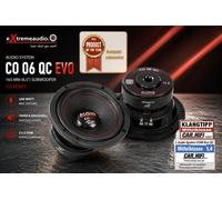 Sistema de audio CO 06 QC EVO 165 mm CO-SERIES Subwoofer 240 W, DOBLE...