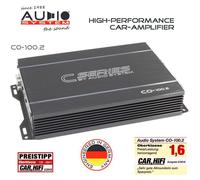 Audio System CO-100.2 2-Kanal A/B Amplificador Co-Series 320 Vatios RMS