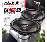 Sistema de audio EX 406 SQ EVO 3 altavoces de medios ovalados 4x6 altavoces...