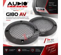 Sistema de audio GI 80 AV cubierta de altavoz de aluminio para chasis AV 80...
