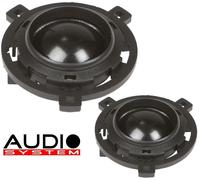 1 par de tweeters altavoces coche compatibles con VW Golf 6, VW Golf 7, Scirroco