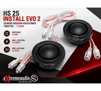 Audio Sistema HS 25 INSTALL EVO 2 Tweeter 22MM Tejido Fundación Neodymhochtöner