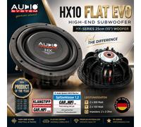 Sistema de audio HX 10 FLAT EVO HIGH-END Subwoofer HX-SERIES 25 cm (10”)...