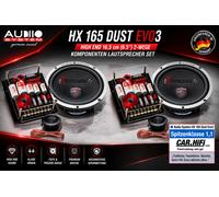 Sistema de audio HX165 DUST EVO3 2 vías componentes de gama alta conjunto...