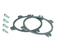 Sistema de audio LSR100 BMW UNI EVO metal anillos de montaje 100 mm 1 par