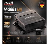 Sistema de Audio M-300.1 MD 1 Canal Digital Micro Mono Amplificador 300 W RMS